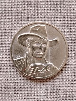 Moneta commemorativa Tex Willer