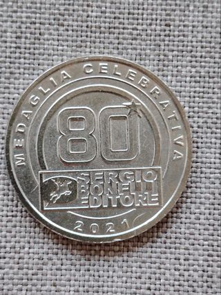 Moneta commemorativa Tex Willer