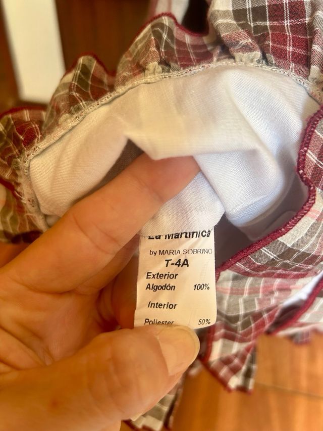 Vestido LA MARTINICA 4 años