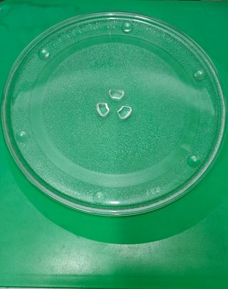 Plato de cristal microondas 