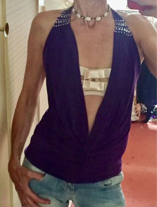 Top Violeta de Goka Sport