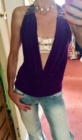 Top Violeta de Goka Sport