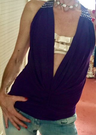 Top Violeta de Goka Sport