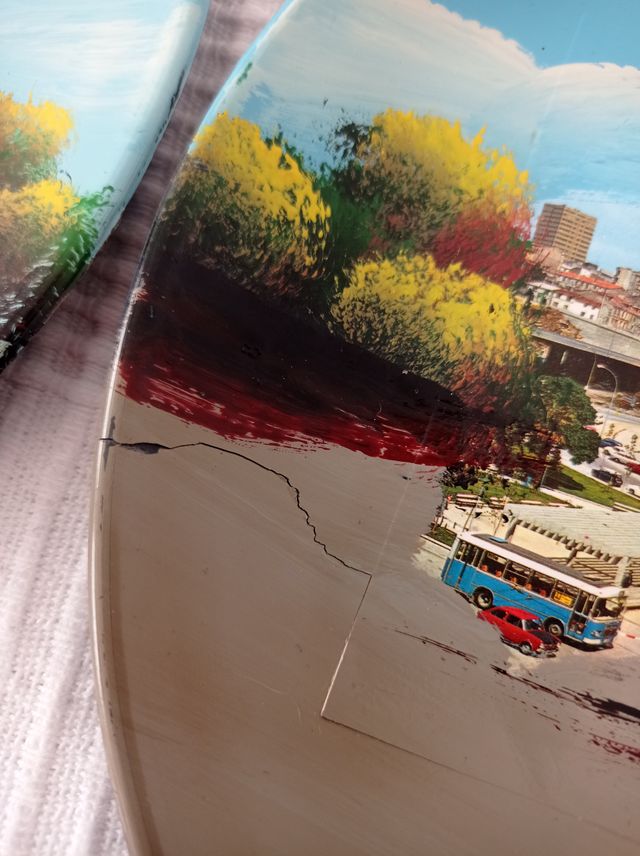 Platos plástico decoración A Coruña