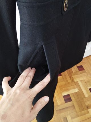 Abrigo de paño 