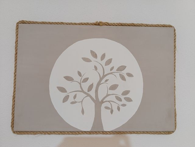 Cuadro pintado a mano