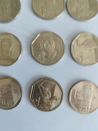 Monedas Peruanas de Colección 