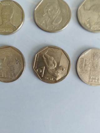 Monedas Peruanas de Colección 