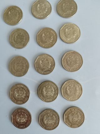 Monedas Peruanas de Colección 