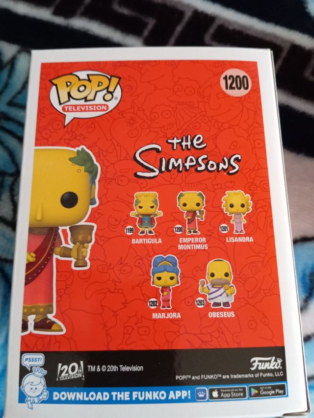 Funko pop! Simpsons Emperor Montimus