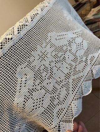 Tappeto tavolo vintage