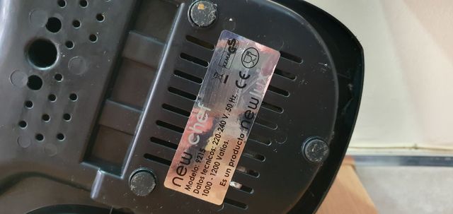 NewChef Freidora Dietética Sin Aceite