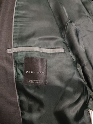 Chaqueta Traje Zara Man