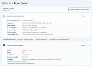 Portátil DELL Inspiron 5559 15.6 pantalla tactil 