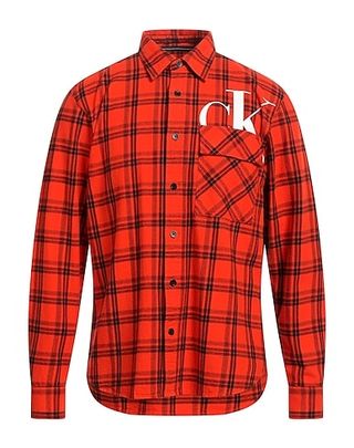 Camisa Roja - Negra Calvin Klein Relaxed Fit.