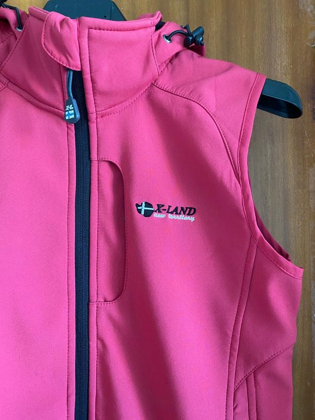 Gilet donna fuxia X-Land