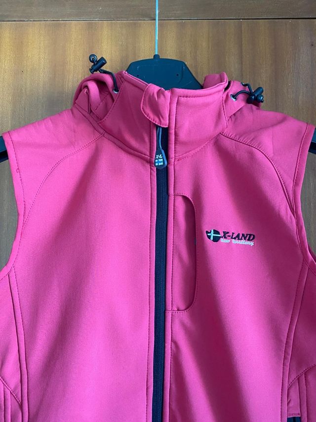Gilet donna fuxia X-Land