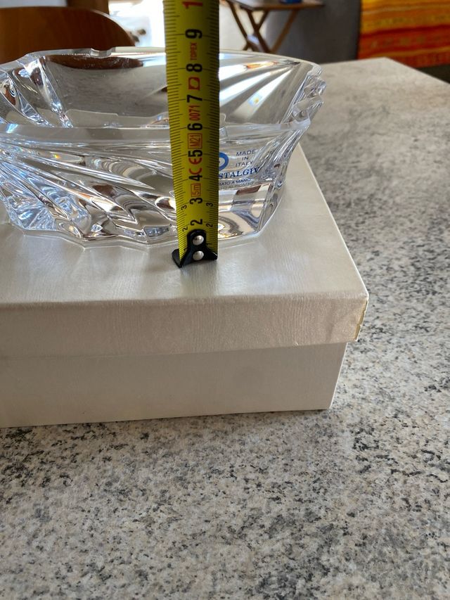 Posacenere in cristallo