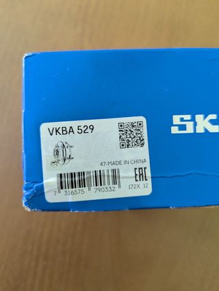 juego de cojinete de rueda skf vkba 529