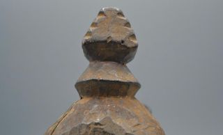 Arte africano. Polea de telar. 