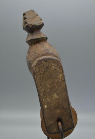 Arte africano. Polea de telar. 