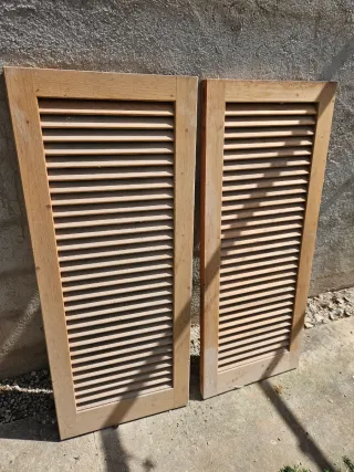 Persianas de madera