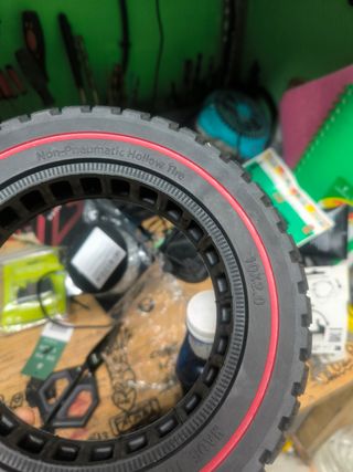 Rueda cubierta maciza patin electrico