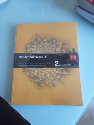 Matemáticas II. 2 Bachillerato. Savia