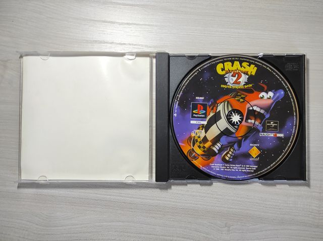 CRASH BANDICOOT 2 CORTEX STRIKES BACK PS1 PAL