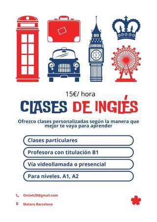 Profesora de clases particulares de inglés 