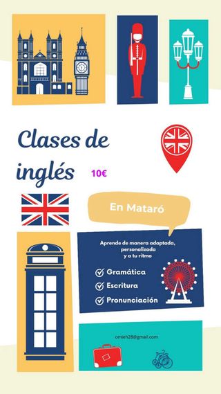 Profesora de clases particulares de inglés 