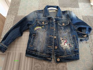 Chaqueta tejana niña 