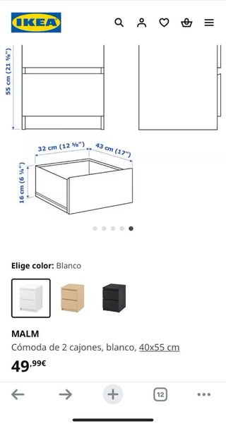 Comodini IKEA MALM