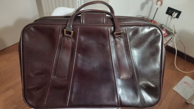 Valigie vintage in cuoio