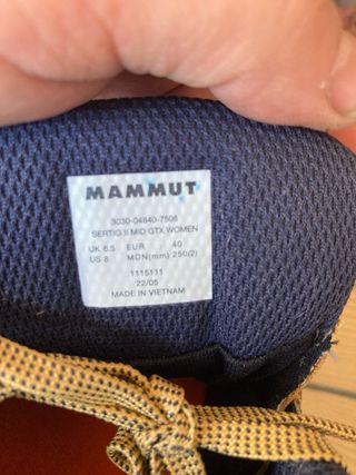 Bota Mammut 