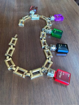 Gargantilla frascos perfume