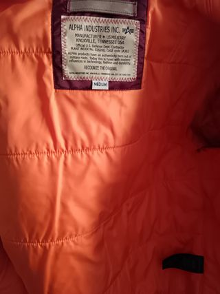 Chaqueta bomber Alpha