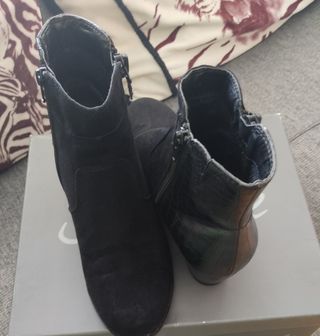 Botines negros mujer 38