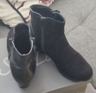 Botines negros mujer 38