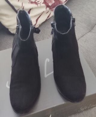 Botines negros mujer 38