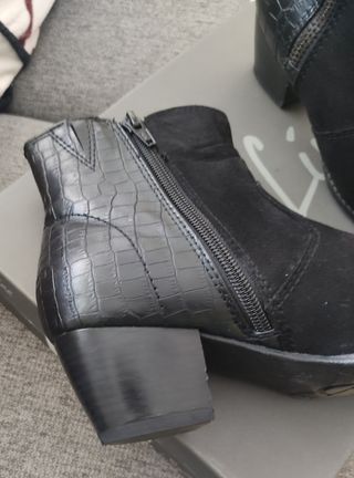 Botines negros mujer 38