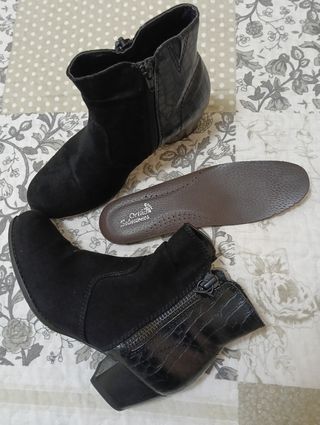 Botines negros mujer 38