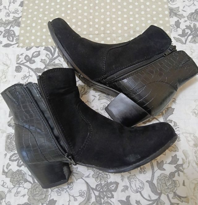 Botines negros mujer 38