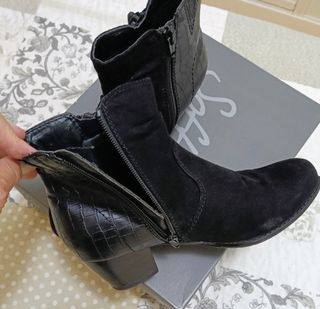 Botines negros mujer 38