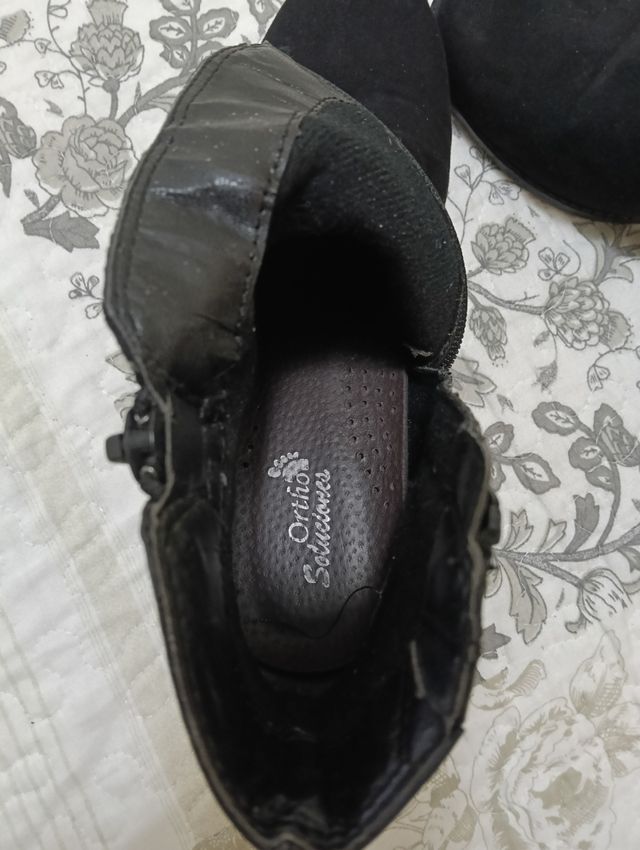 Botines negros mujer 38
