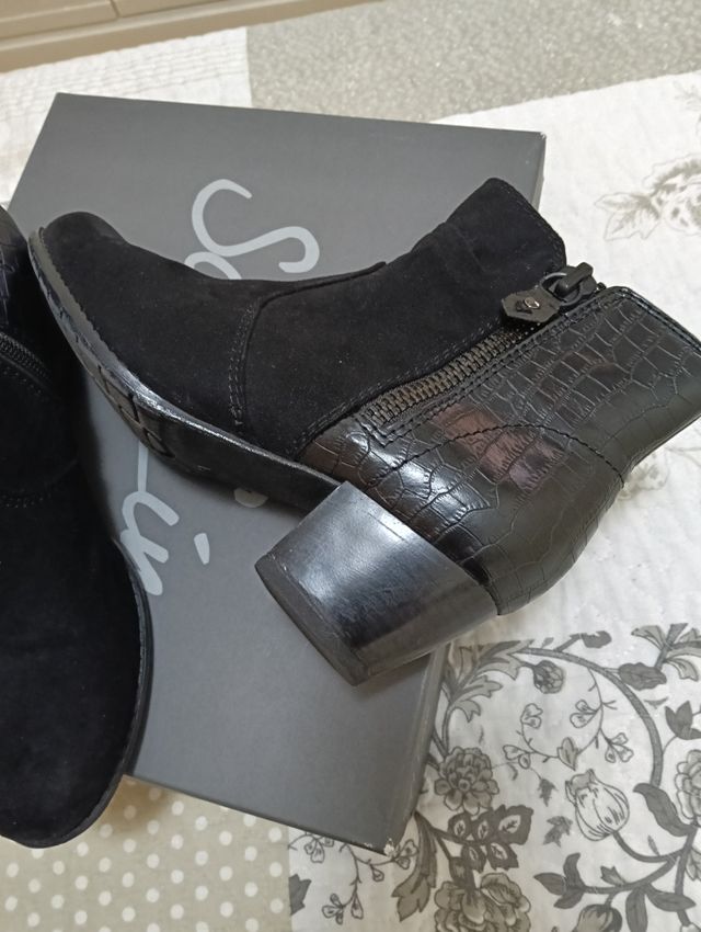 Botines negros mujer 38
