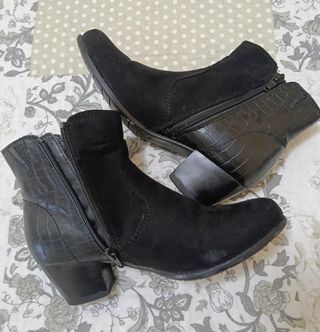 Botines negros mujer 38