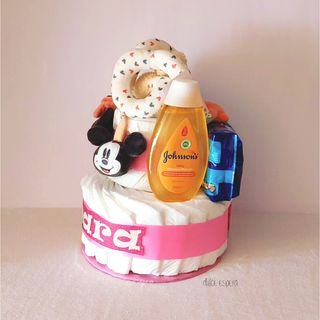 Tarta de pañales Disney