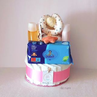 Tarta de pañales Disney