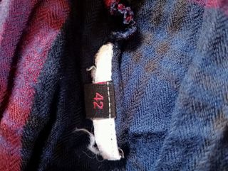 Gonna Gaudi jeans in tartan